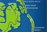 Where is Nags Head north Carolina On A Map Fishing the Outer Banks