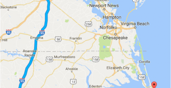 Where is Nags Head north Carolina On A Map How to Avoid the Traffic On Your Drive to the Outer Banks Updated