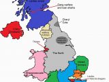 Where is Sheffield In England Map A Map Of Gt Britain According to some Londoners Travel