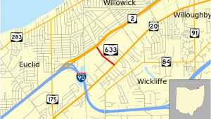 Wickliffe Ohio Map Ohio State Route 633 Wikiwand