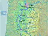 Willamette Valley oregon Map River Map Of oregon Secretmuseum