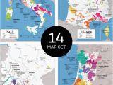 Wine Region Map France Maps Major Wine Countries Set In 2019 From Our Official Store