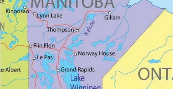 Winnipeg On Canada Map Winnipeg Manitoba Saskatchewan and Manitoba Canada Travel Map