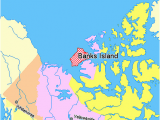 Yellowknife Map Canada File Map Indicating Banks island northwest Territories